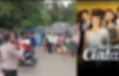 Jauh-jauh Datang Demi Ketemu Andin-Aldebaran, Fans Ikatan Cinta Ini Tak Ada Kapoknya Meski Diusir Petugas, Teh Eros: Kita Mau Tunggu Pokoknya!