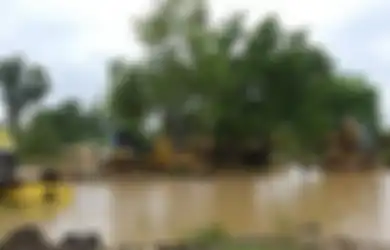 Belum Sempat Digunakan Turnamen Moto GP, Drainase Sirkuit Mandalika Rusak Diterjang Banjir Lumpur, Pengelola Gandeng BPBD Siapkan Antisipasi Darurat