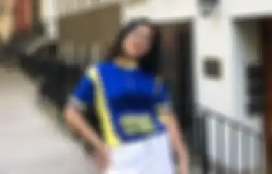 Stylish! 3 OOTD Pakai Celana Putih ala Anak Uya Kuya, Cinta Kuya!