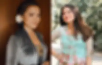 Formal dan Kasual, Intip Penampilan Marsha Aruan Pakai Kebaya, Yuk!