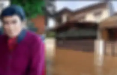 Tenggelamkan Rumah Mewahnya Selutut Orang Dewasa, Rhoma Irama Masih Sempat Ngungsi Sebelum Banjir Kepung Kediamannya, Tukang Kebun: Emang Sini Udah Langganan