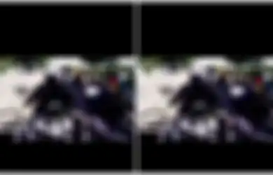 Aparat Tendang Bikers yang Sedang Sunmori Kebut-kebutan di Ring 1 Istana Negara, Warganet: Bocah Sok Benar, Dikasih Tindakan Tegas Malah...
