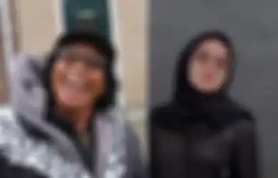 3 Ide OOTD Paduan Hijab Hitam ala Anak Komedian Mandra, Tia Septiana!