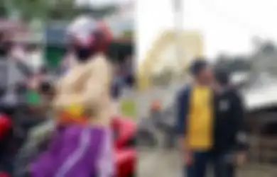 Tunggang Langgang Naik Motor ke Kantor Pengadilan Agama, Begini Kata Rohimah Soal Fasilitas dari Kiwil, Sampai Singgung Masalah Keuangan, Tak Ninafkahi?