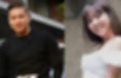 Selimutan Bareng Gisella Anastasia, Gading Marten Tampak Sumringah, Tersenyum Manis Sambil Menjulurkan Lidah