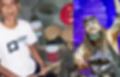 Lagu-lagunya Dilantunkan Pakai Kumpulan Barang Bekas, Mantan Drummer Dream Theater Janji Bakal Kirim Satu Set Drum Istimewa untuk Deden Noy Sang Penabuh 'Rongsokan' dari Bengkulu