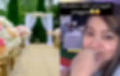 Malu Kepingkal-pingkal, Kadung Gasak Sepiring Nasi di Kondangan, Wanita Ini Kaget Lihat Pengantin di Pelaminan Bukan Temannya