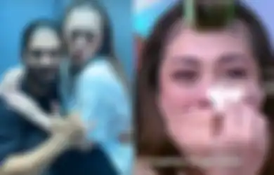 Kemarin Nangis-nangis di TV Gegara Rumah Tangganya Terancam Bubar, Celine Evangelista Kini Jadi Gunjingan Usai Pamer Dipangku Pria Kekar, Netizen: Kok Happy Banget?