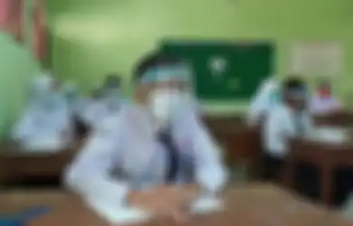 Sekolah Tatap Muka, SMA ini Bagi Kelas dengan Sistem Shift Pagi dan Siang
