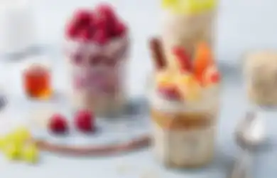 Resep Mudah Bikin Overnight Oats, Kudapan Sehat dan Praktis!