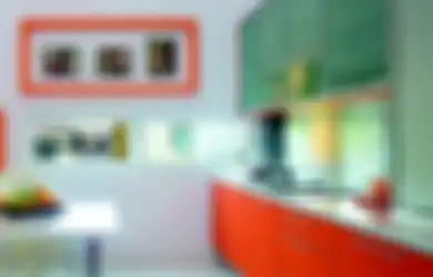 Dapur Menyatu dengan Area Breakfast, Optimalkan Ruang Mungil