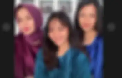 Kompaknya Penampilan Amel Carla Bareng Kakak dan Mama Saat Rayakan Lebaran!