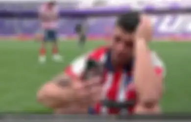 Luis Suarez Menangis di Lapangan Hijau, Kangen Orang Rumah dan Haru Akan Prestasinya di Atletico Madrid