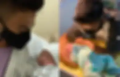 Akhirnya Akui Bayi Nadya Mustika Sebagai Anak Biologisnya, Rizki DA Tak Sungkan Gendong dan Cium Kening Baihaqqi Syaki, Bagaimana dengan Hasil Tes DNA?