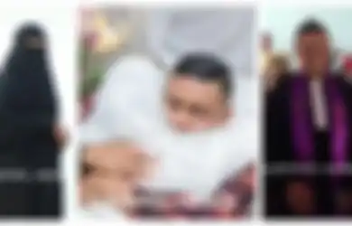 Sejak Kecil Jadi Penganut Muslim yang Taat, Pernikahan Wanita Ini Mendadak Viral Saat Dihadiri Ayahnya yang Adalah Seorang Pendeta, Momen Sungkeman Nampak Adem Diiring Tangis Haru