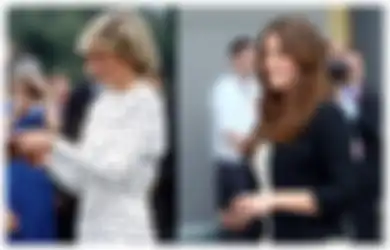 Pakai Outfit Polkadot, Ini 4 Gaya Kate Middleton yang Mirip Gaya Princess Diana!