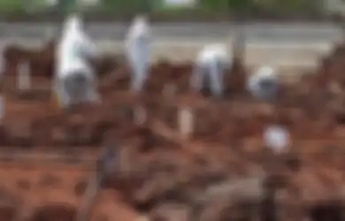Belum Lama Dibuka, TPU Rorotan Jakarta Utara Sudah Diisi 900 Jenazah Pasien Covid-19, Padahal Baru 3 Bulan...