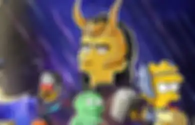 Loki Jadi The Simpson dan Main ke Springfield. Ini Tanggal Tayangnya!