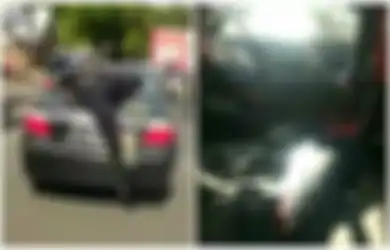 Mobilnya Kabur Sambil Seret Sepeda Motor Sejauh 200 Meter, Berikut Kronologi Kasus Tabrak Lari Viral di Bandung, Pengemudinya Wanita