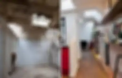 Luar Biasa, Desain Mengubah 100% Tampilan dan Fungsi Toilet Umum Bawah Tanah Menjadi Rumah