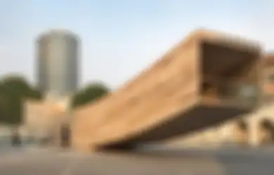 Material Prefabrikasi Pengganti Beton, CLT Sangat Kokoh dengan Tampilan Serat Kayu yang Alami