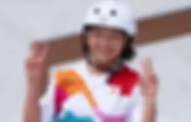 Profil Momiji Nishiya, Skater 13 Tahun Ini Cetak Rekor Usai Raih Emas di Olimpiade Tokyo 2020