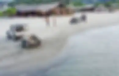 Jadi Alternatif Selain Dataran Tinggi Jika Piknik ke Samosir, Inilah Lokasi Wisata Pantai Sigurgur dengan Suguhan Olahraga Airnya