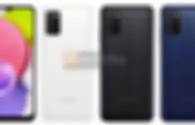 Render Terbaru Samsung Galaxy A03s Bocor, Sudah Kantongi TKDN Indonesia