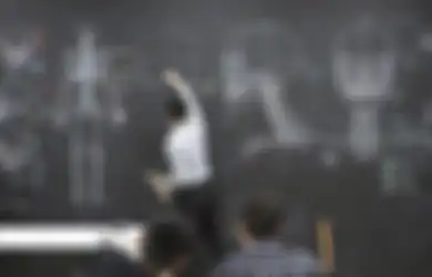 Viral Dosen Muda Asal Taiwan Ini Bisa Bikin Gambar Anatomi yang Super Keren Manual Pakai Kapur & Penggaris