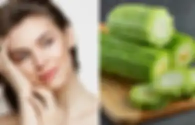 Kerap Jadi Masakan, Siapa Sangka Mengoleskan Wajah dengan Potongan Buah Pare Tiap Hari Bisa Bikin Perubahan yang Menakjubkan