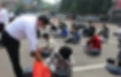 Hari Pertama Sekolah Lagi, Puluhan Pelajar 'Rayakan' dengan Tawuran Berakhir Tatap Muka Polisi
