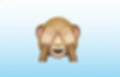 Ini Arti Emoji Monyet Menutup Mata yang Banyak Dipakai di Medsos