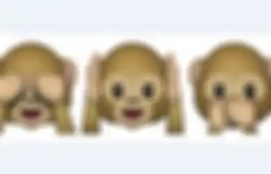 Tiga Emoji Monyet di Ponsel Ternyata Punya Filosofi Tentang Kehidupan