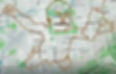 Gokil! Pesepeda Australia Ini Bikin Gambar Cover 'Nevermind' Nirvana Pake GPS