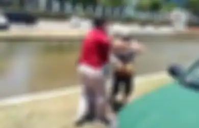 Cerita Pilu Manusia Silver Mantan Pensiunan Polisi, Kondisi Menyedihkan Inilah yang Memicu Agus untuk Ngamen hingga Jadi Incaran Satpol PP