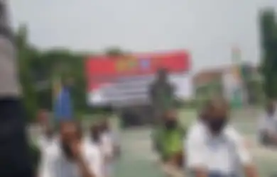 Suka Tawuran dan Balapan Liar, Ratusan Pelajar di Karawang Ditatar TNI-Polri Seminggu Lamanya