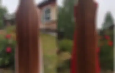 Udah 23 Tahun Nggak Potong Rambut, Cewek Ini Dijuluki 'Rapunzel Rusia'