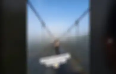 Viral Video Penampakan Jembatan 'Sirotol Mustaqim' di Magelang, Ngeri-Ngeri Sedap!