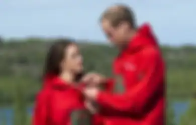 Tampil Kompak Bergaya Kasual ala Pangeran William dan Kate Middleton!