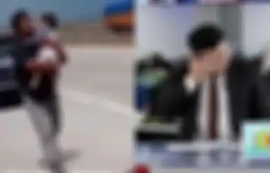 Dadanya Sesak Suaranya Bergetar, Pembawa Berita Ini Tak Kuasa Menahan Tangis Saat Mendengar Detik-detik Penyelamatan Gala Sky dari Kecelakaan Maut