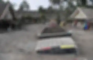 Ribuan Bangunan Terkubur Abu Vulkanik, Kecamatan Pronojiwo dan Candipuro Lumajang Berubah Bak Desa Mati, Berikut Potretnya