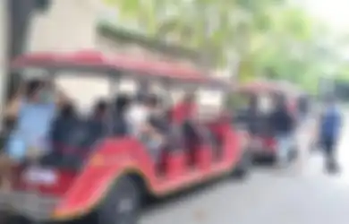Foto Penampakan Mobil Listrik Wisata di Solo Dikritik, Kabarnya Bisa Seret Gibran Rakabuming Masuk Pengadilan