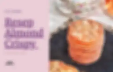 Resep Almond Crispy Camilan dari Prancis yang Enak Banget. Gampang!