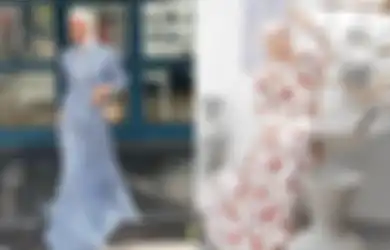 7 Model Dress Floral Santun Buat Lebaran 2022. Modis dan Anggun!