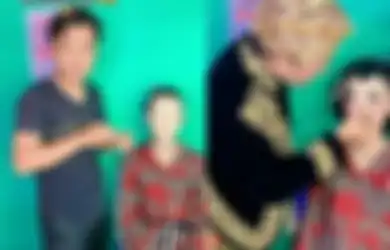 Ngirit, Viral Video Pernikahan Hemat Budget, Mempelai Pria Jadi MUA dan Dandani Pengantin Wanita Sendiri