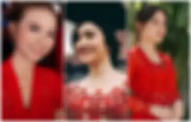 Inspirasi Tampil Ayu Pakai Kebaya Merah ala 5 Seleb Indonesia