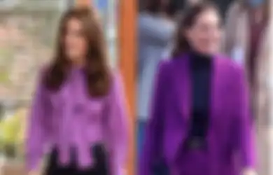 5 Penampilan Stunning Kate Middleton Pakai Outfit Ungu yang Sukses Curi Pehatian!