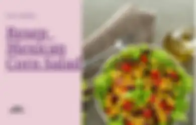 Resep Makanan Sehat Corn Salad a la Mexico. Enak Banget Nih!