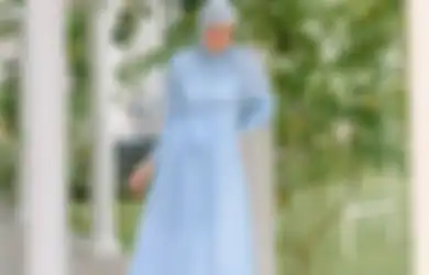 5 Dress Warna Biru Manis Jadi Baju Lebaran 2023 #PowerUpRamadan