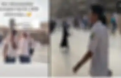 Pemuda Berseragam SMA Keluyuran di Mekkah Viral Hingga Dituding Editan, Akun Ini Bongkar Kisah Mencengangkan, Kematian Orang Tua Setelah Pulang Haji Jadi Sorotan